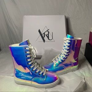 YRU Atlantis Lace Up Boots